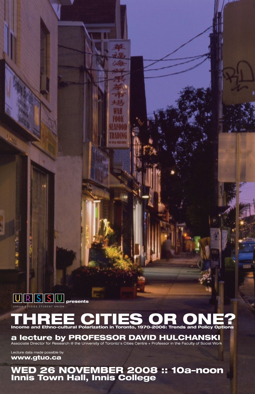 URSSU: Three Cities or One?