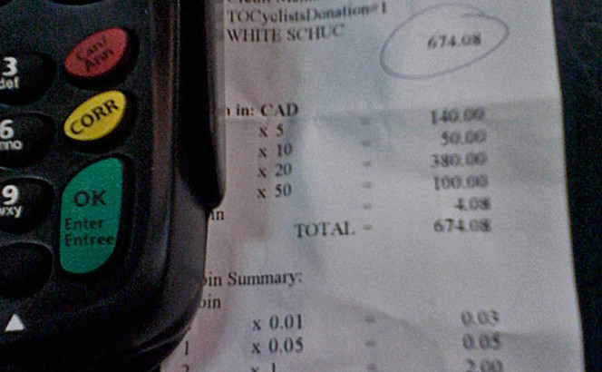 2011.12.09 $674.08 receipt for Jenna Morrison